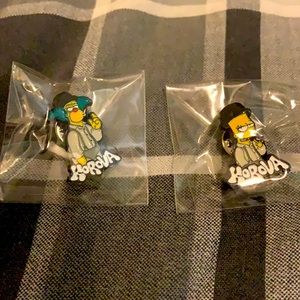 Simpsons Korova Enamel Pin Set